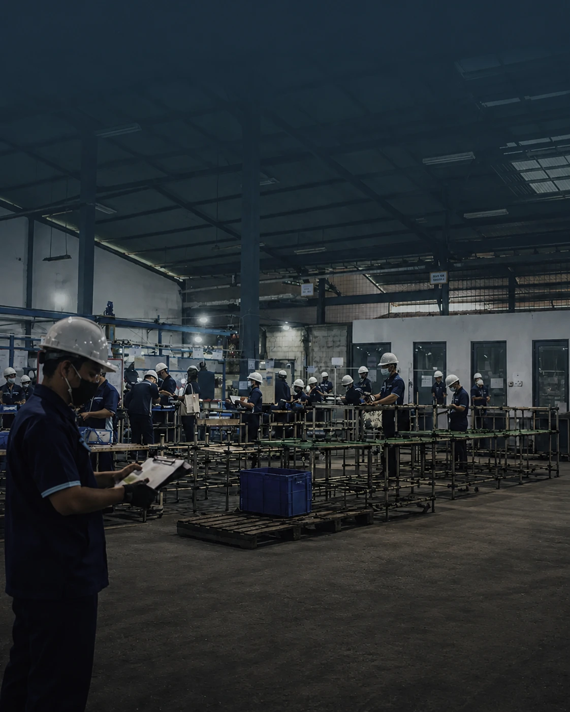 Lantai produksi PlatingXpert